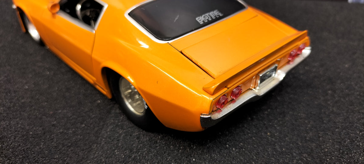 Jada Toys 1/24 Chevy Camaro 1971 Gasser Orange Big Time Muscle USED