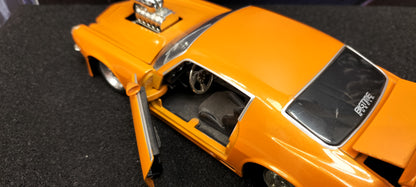 Jada Toys 1/24 Chevy Camaro 1971 Gasser Orange Big Time Muscle USED