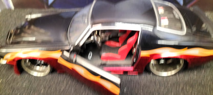 Jada Toys 1/24 Chevy Camaro 1971 Flame  Big Time Muscle USED