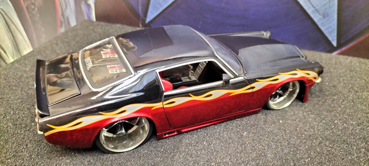 Jada Toys 1/24 Chevy Camaro 1971 Flame  Big Time Muscle USED
