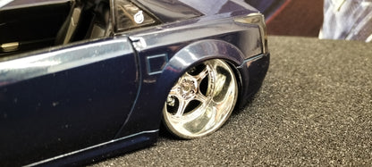 Hot Wheels 1/24 Cadillac XLR Dark Blue Dropotaro USED