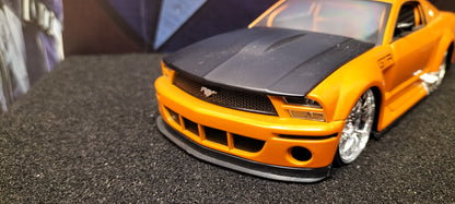 Jada Toys 1/24 Ford Mustang GTR Concept Orange Big Time Muscle USED
