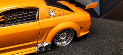 Jada Toys 1/24 Ford Mustang GTR Concept Orange Big Time Muscle USED