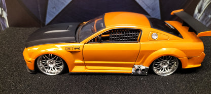 Jada Toys 1/24 Ford Mustang GTR Concept Orange Big Time Muscle USED