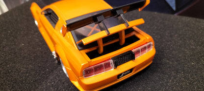 Jada Toys 1/24 Ford Mustang GTR Concept Orange Big Time Muscle USED