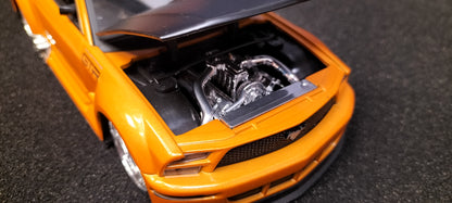 Jada Toys 1/24 Ford Mustang GTR Concept Orange Big Time Muscle USED