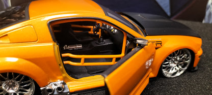 Jada Toys 1/24 Ford Mustang GTR Concept Orange Big Time Muscle USED