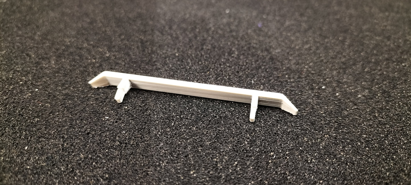 Custom Design 1/24 Spojler Pontiac Ford Chevy ver. 1 Silver