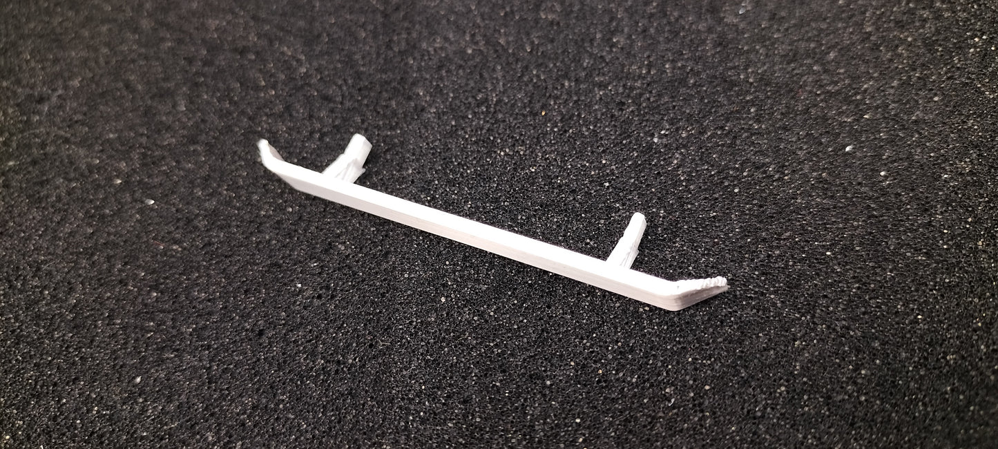 Custom Design 1/24 Spojler Pontiac Ford Chevy ver. 1 Silver