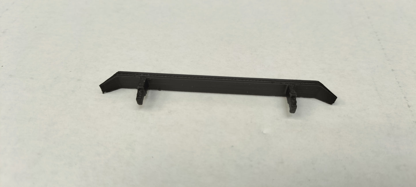 Custom Design 1/24 Spojler Pontiac Ford Chevy ver. 1 Black
