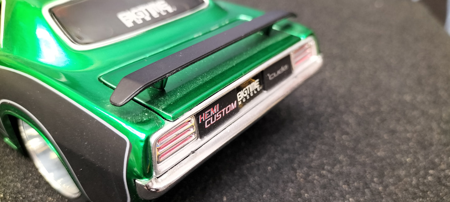 Custom Design 1/24 Spojler Pontiac Ford Chevy ver. 1 Black