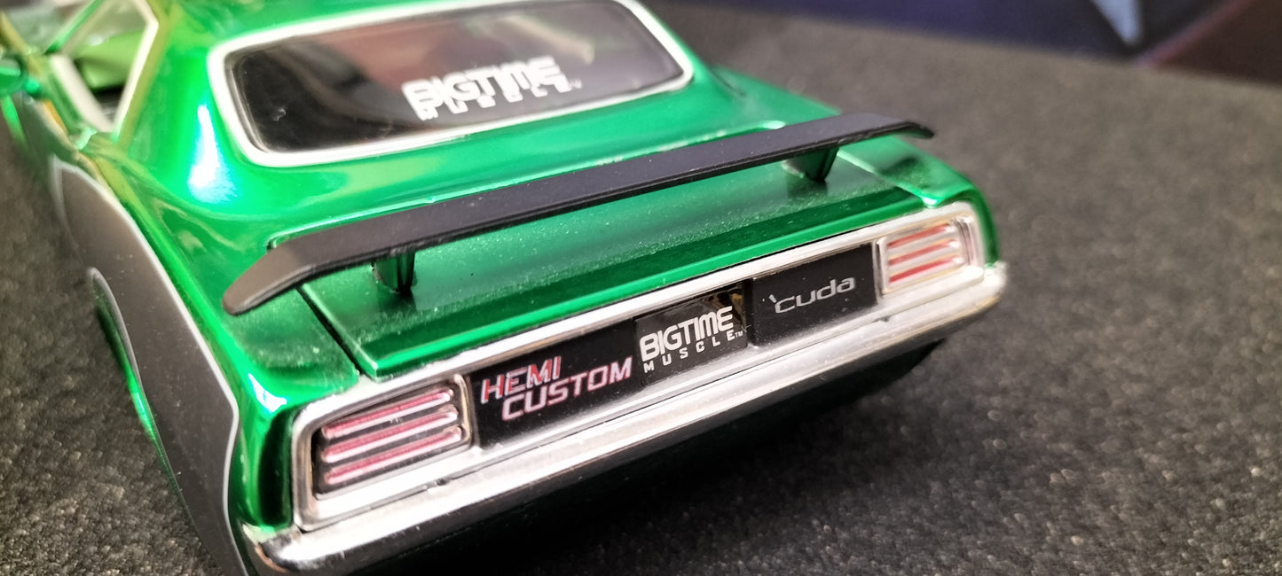 Custom Design 1/24 Spojler Pontiac Ford Chevy ver. 1 Silver