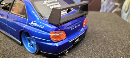 Custom Design 1/24 Spojler Subaru Mazda JDM ver. 1 Black
