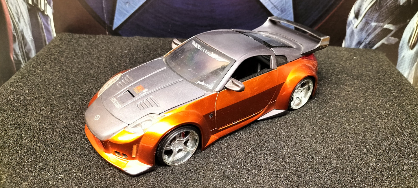 Jada Toys 1/24 Nissan 350z Cooper Option-D JDM USED