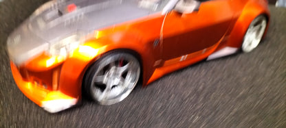 Jada Toys 1/24 Nissan 350z Cooper Option-D JDM USED