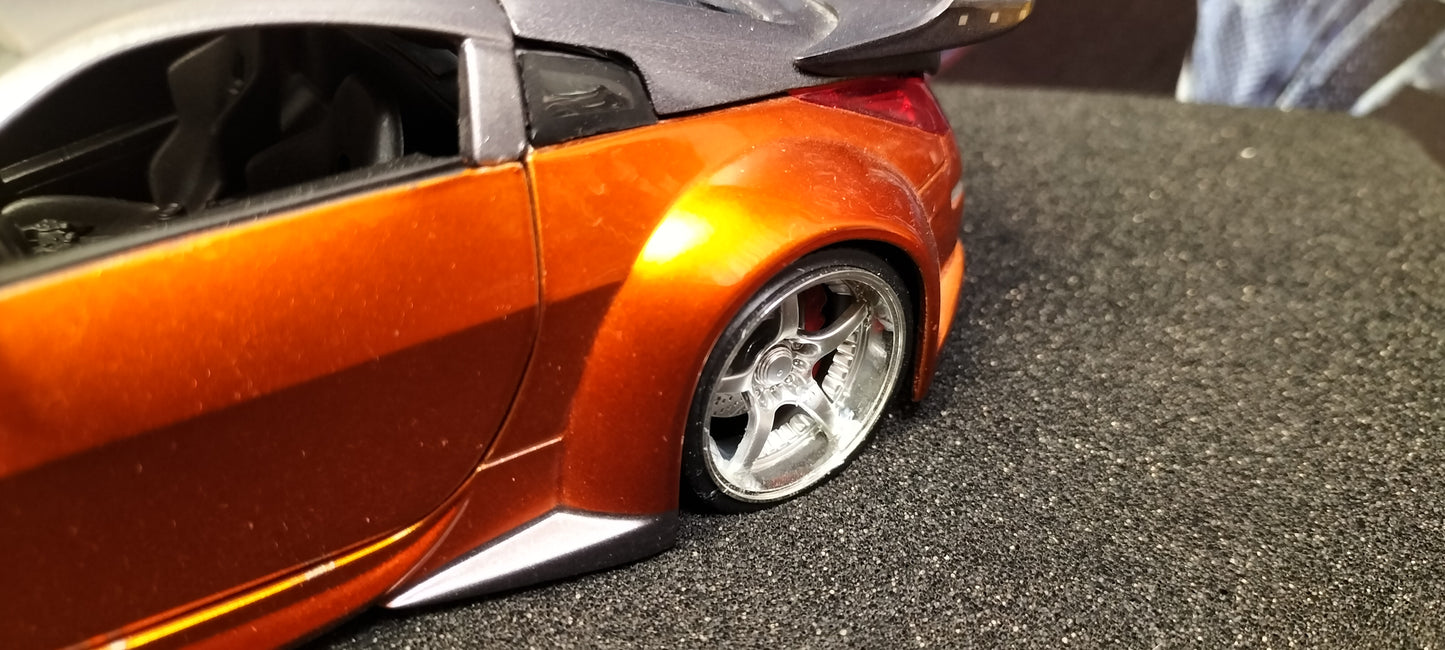 Jada Toys 1/24 Nissan 350z Cooper Option-D JDM USED