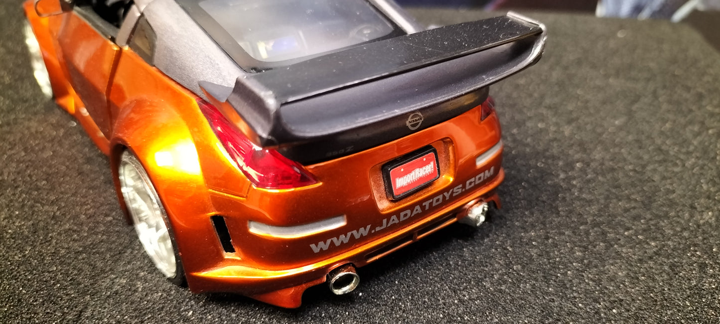 Jada Toys 1/24 Nissan 350z Cooper Option-D JDM USED