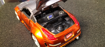 Jada Toys 1/24 Nissan 350z Cooper Option-D JDM USED