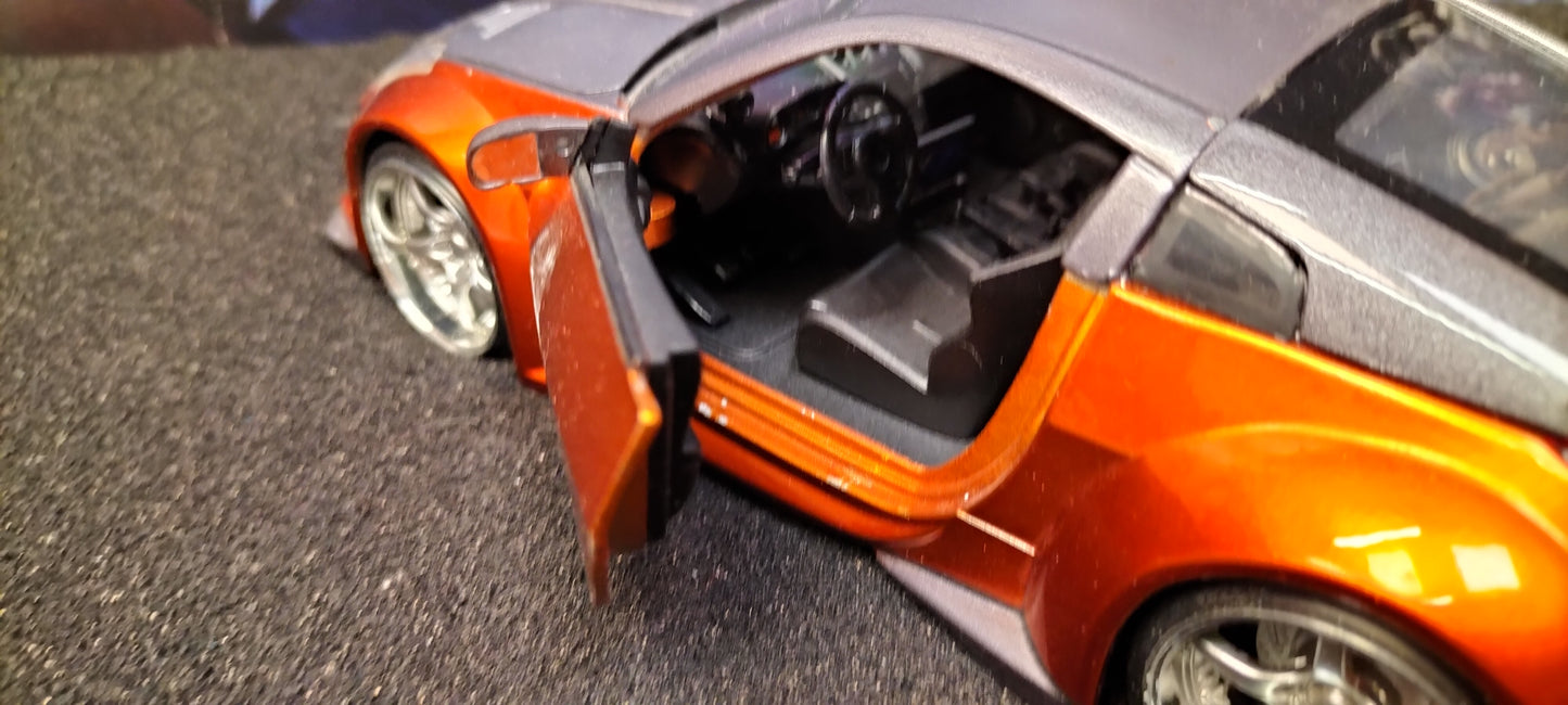Jada Toys 1/24 Nissan 350z Cooper Option-D JDM USED