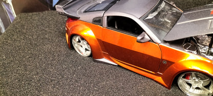Jada Toys 1/24 Nissan 350z Cooper Option-D JDM USED
