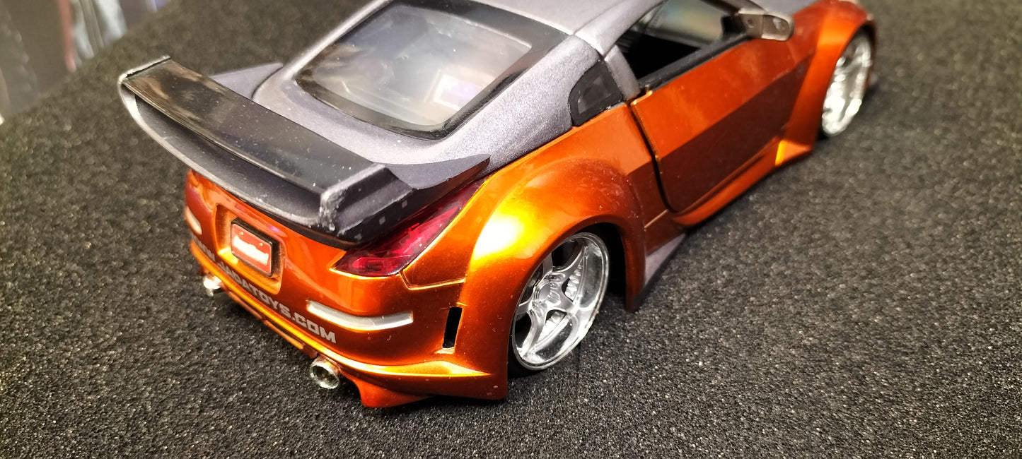 Jada Toys 1/24 Nissan 350z Cooper Option-D JDM USED