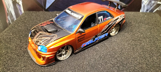 Jada Toys 1/24 Subaru WRX Falken Cooper Option-D JDM USED