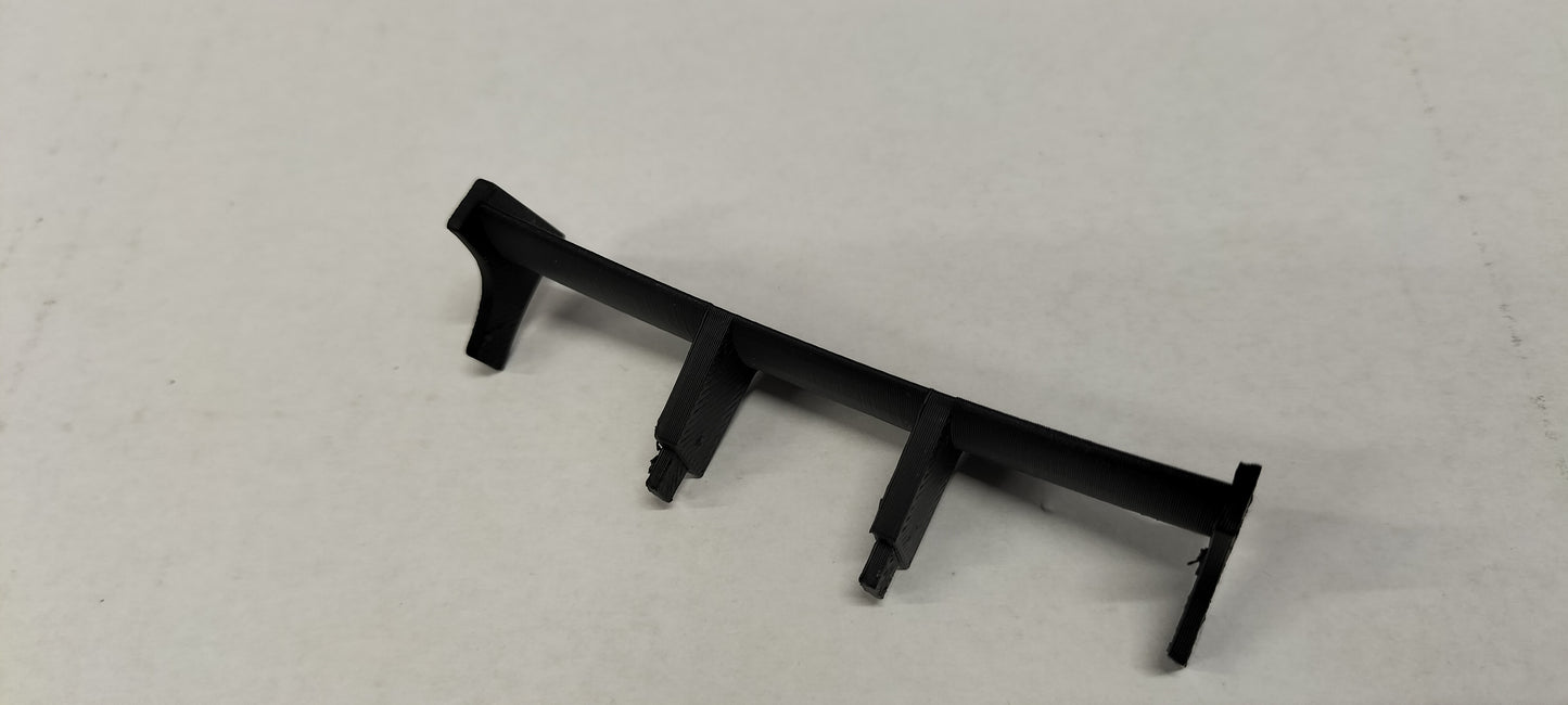 Custom Design 1/24 Spojler Subaru Mazda Toyota JDM ver. 3 Black