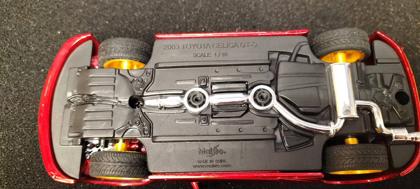 Maisto Design 1/24 Toyota Celica GT-S 2003 USED