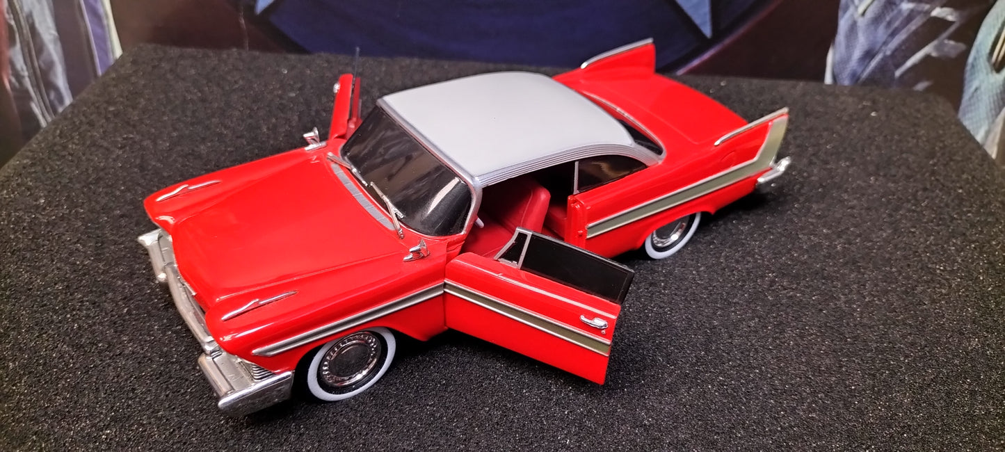 Greenlight 1/24 Plymouth Fury 1958 Red USED