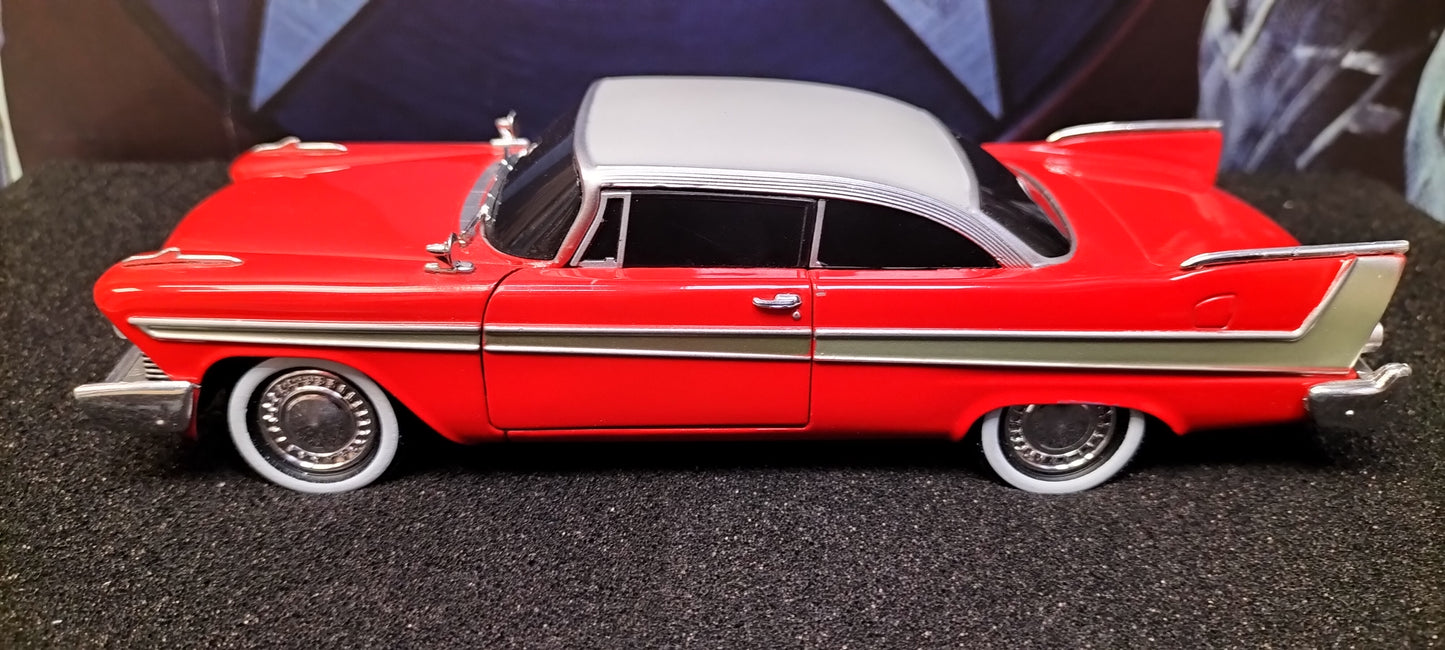 Greenlight 1/24 Plymouth Fury 1958 Red USED