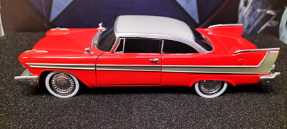 Greenlight 1/24 Plymouth Fury 1958 Red USED