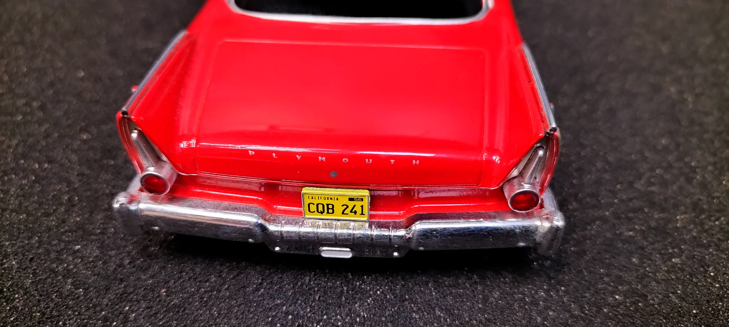 Greenlight 1/24 Plymouth Fury 1958 Red USED