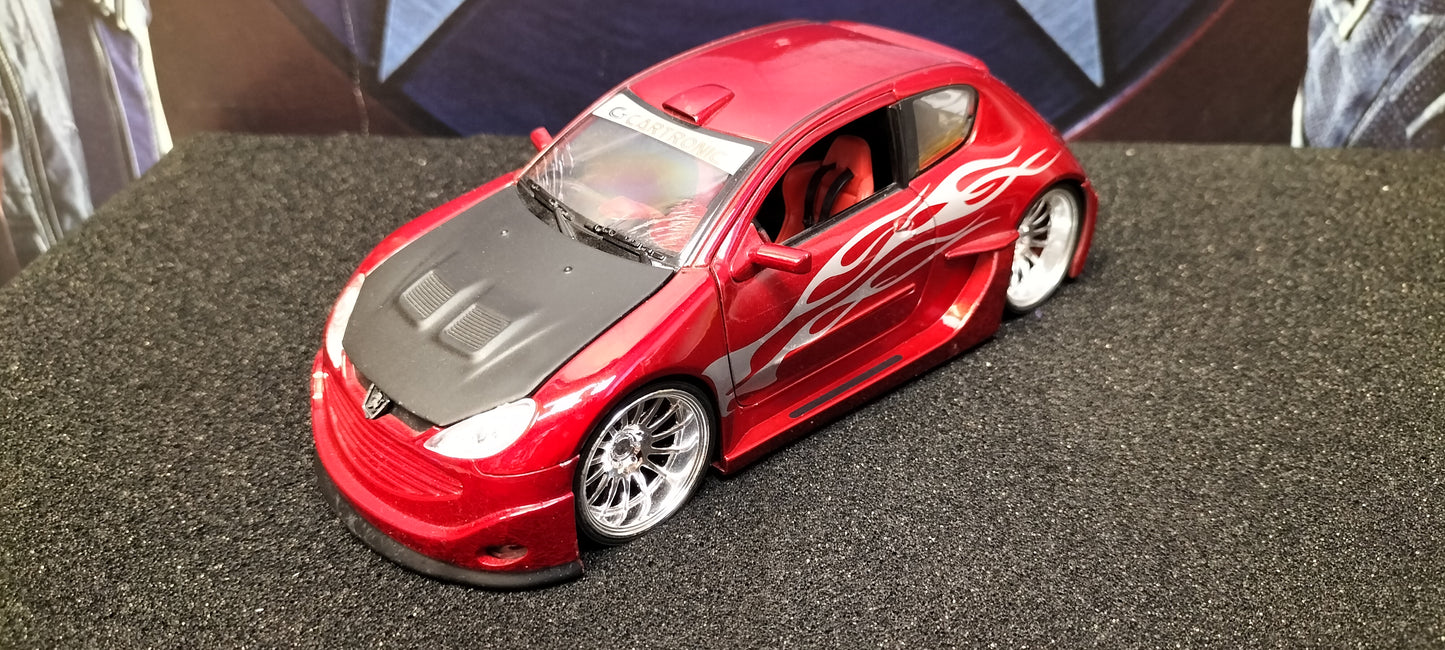 Maisto Design 1/24 Peugeot 206 GT USED