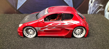 Maisto Design 1/24 Peugeot 206 GT USED
