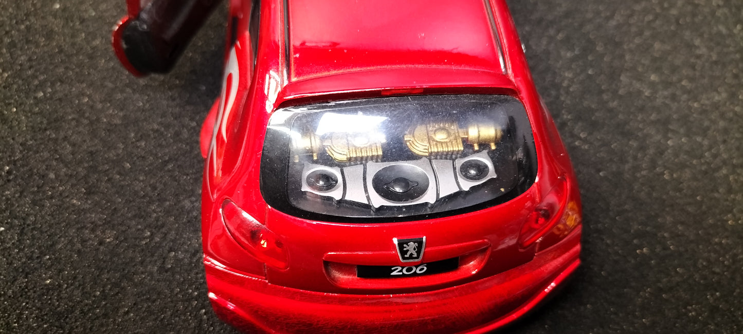 Maisto Design 1/24 Peugeot 206 GT USED