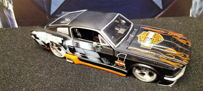 Maisto Design 1/24 Ford Mustang GT 1967 Harley Davidson "1" USED