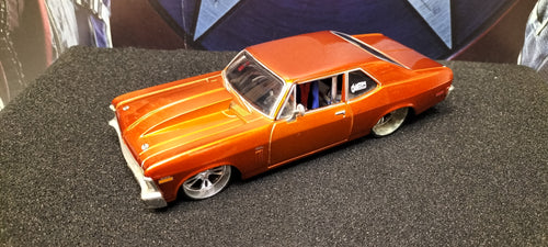 Maisto Design 1/24 Chevy Nova SS 1970 Cooper USED