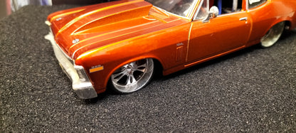 Maisto Design 1/24 Chevy Nova SS 1970 Cooper USED