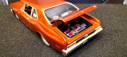 Maisto Design 1/24 Chevy Nova SS 1970 Cooper USED