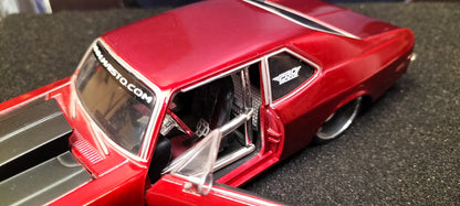 Maisto Design 1/24 Chevy Nova SS 1970 Candy Red USED