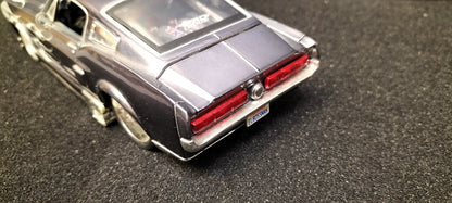 Maisto Design 1/24 Ford Mustang GT 1967 Gray Flame USED