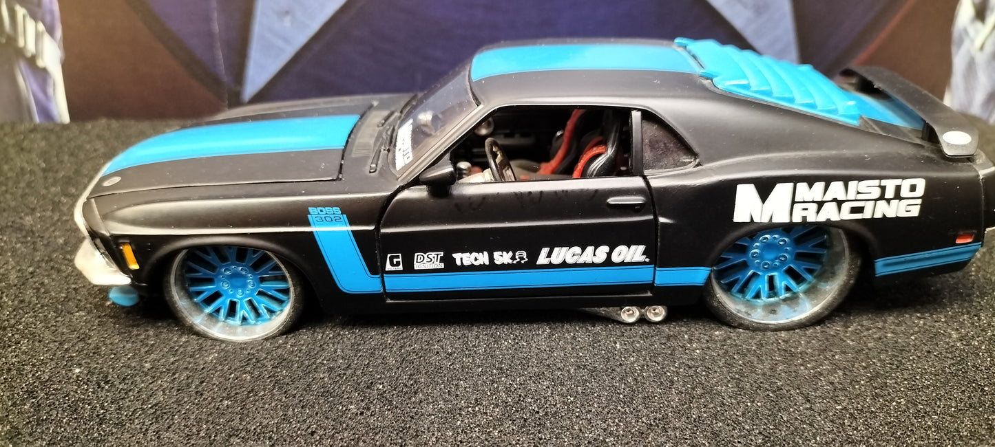 Maisto Design 1/24 Ford Mustang 1970 Boss 302 USED