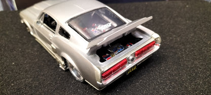 Maisto Design 1/24 Ford Mustang GT 1967 Silver USED