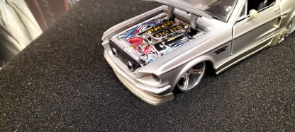 Maisto Design 1/24 Ford Mustang GT 1967 Silver USED
