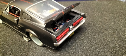 Maisto Design 1/24 Ford Mustang GT 1967 Black Matt USED