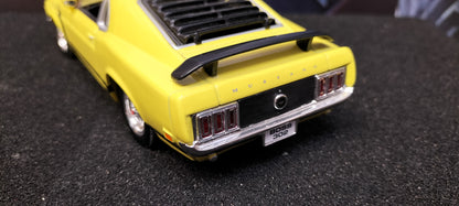 Maisto Design 1/24 Ford Mustang 1970 Boss 302 Light Yellow USED WEELY