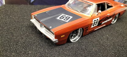 Maisto Design 1/24 Dodge Charger R/T 1969 "69" Cooper Eibach USED