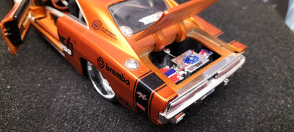 Maisto Design 1/24 Dodge Charger R/T 1969 "69" Cooper Eibach USED