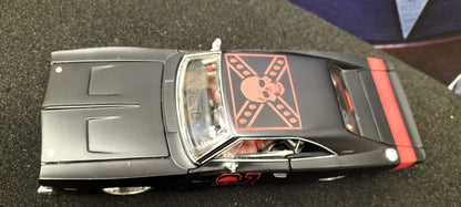 Maisto Design 1/24 Dodge Charger R/T 1969 Black Matt Skull USED