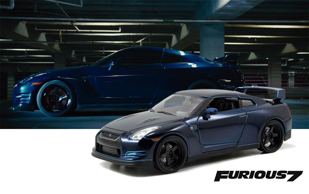 Jada Toys 1/24 Nissan GT-R R35 Brian Oconer Fast & Furious Deep Blue
